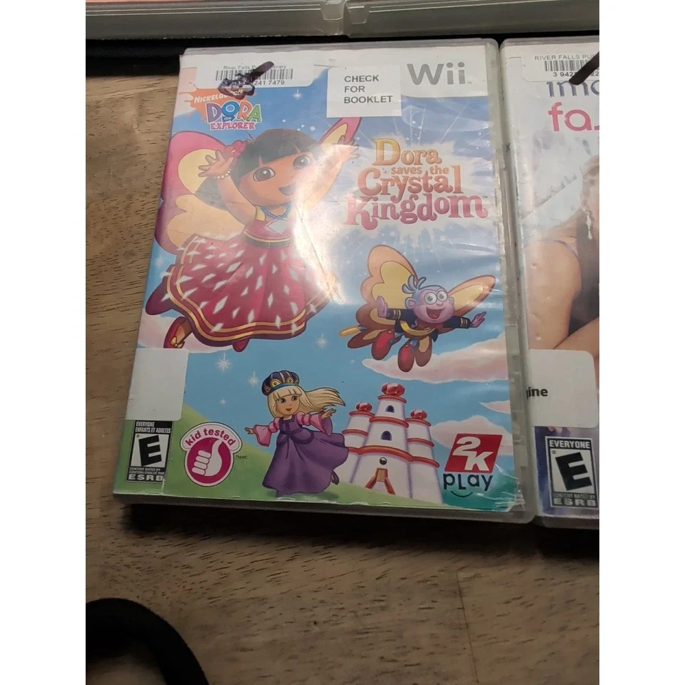 Lot of 8 Nintendo wii games Just Dance Walk It Out Turtles Go Diego Dora Fashion
